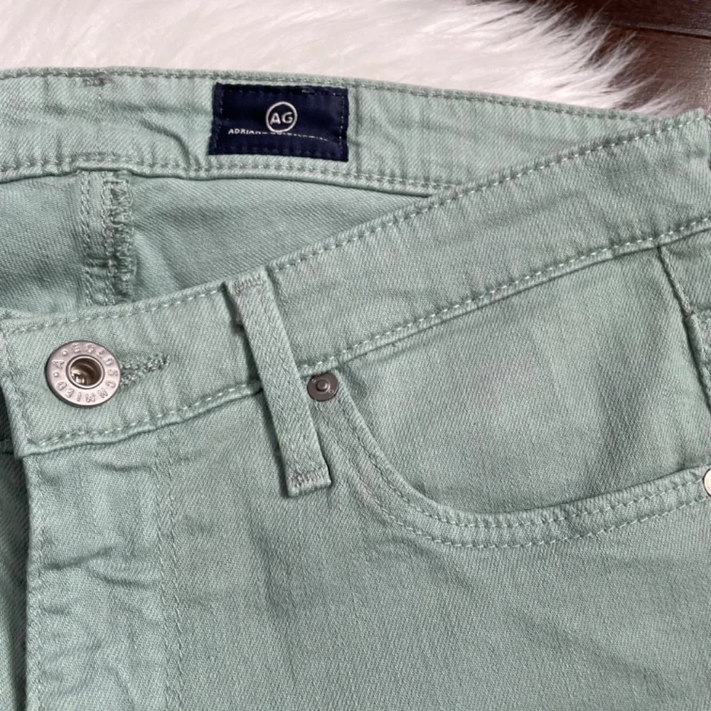 AG Adriano Goldschmied The Stevie Ankle Zip Slim Straight Leg Size 26R - Picture 6 of 13